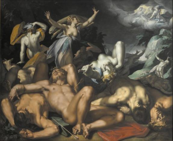 Apollo and Diana Punishing Niobe by Killing