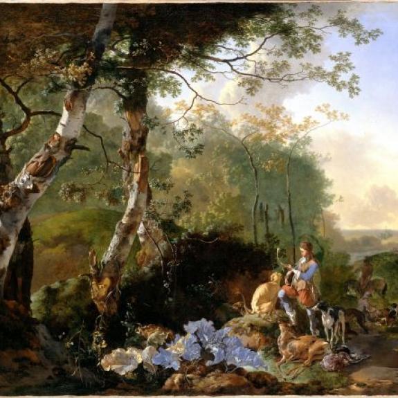 Landscape With Sportsmen And Game