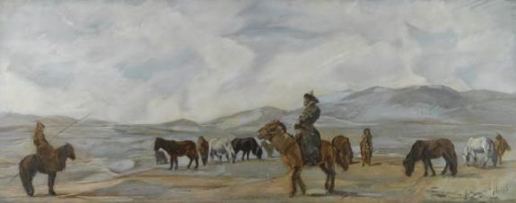 Mongolian Horsemen