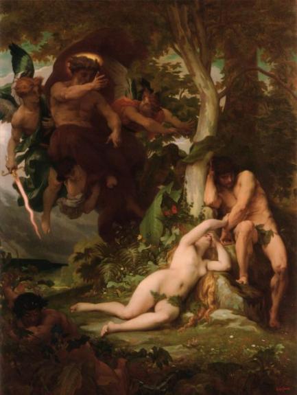 The Expulsion Of Adam And Eve From The Garden Of Paradise