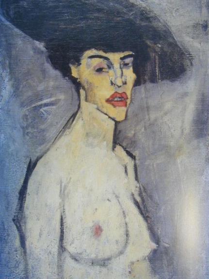 Nude With Hat