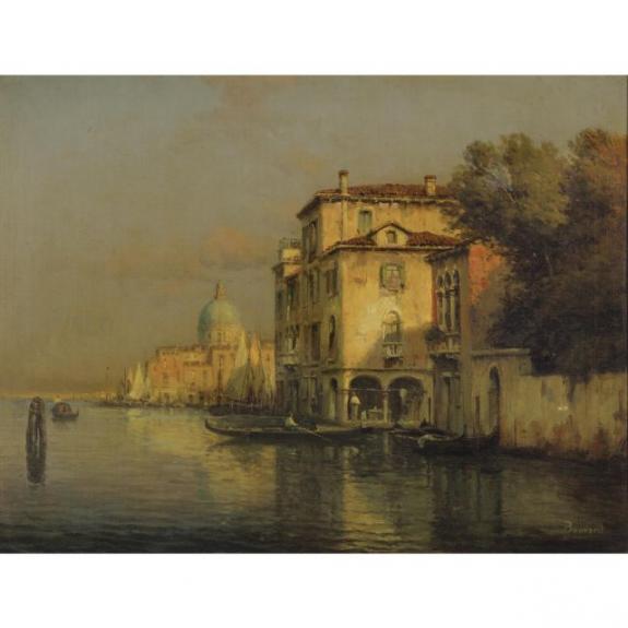 Venetian Capriccio With San Simeone Piccolo In The Distance
