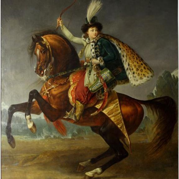 Equestrian Portrait Of Prince Boris Yusupov