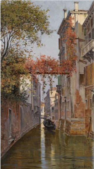 Along A Canal In venice