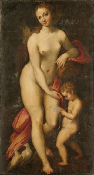 Venus And Cupid.