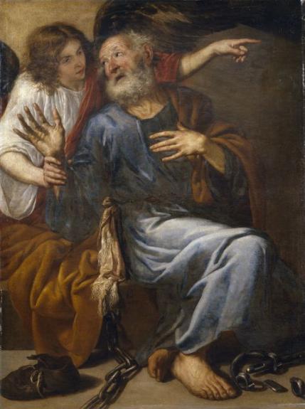 Saint Peter Freed By An Angel