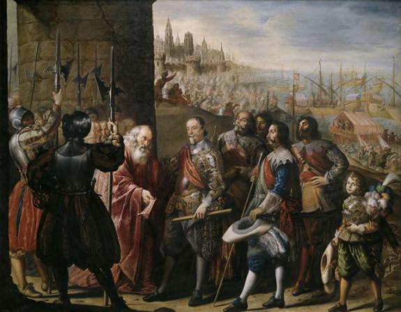 The Rescue Of Genoa By The II Marquis Of Santa Cruz