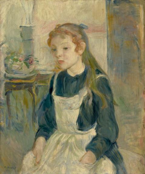 Young Girl With An Apron