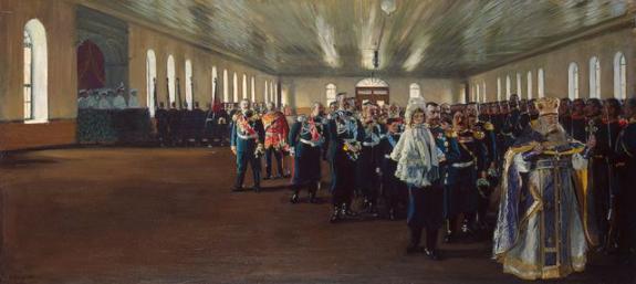 Church Parade Of The Finnish Life Guard Regiment