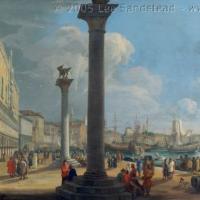 An Extensive View of the Molo, Venice, Looking Towards the Riva degli Schiavoni