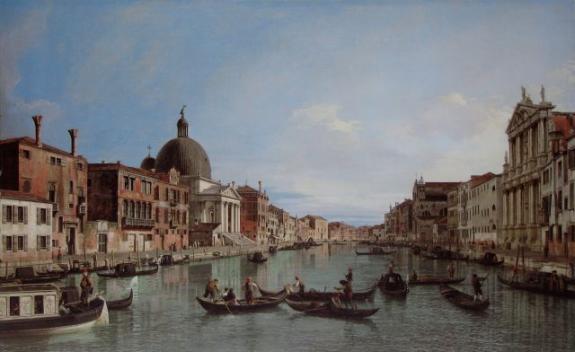 The Grand Canal with S. Simeone Piccolo