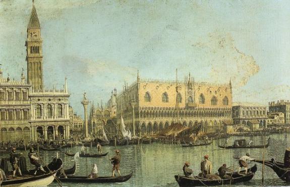 View Of The Ducal Palace In Venice