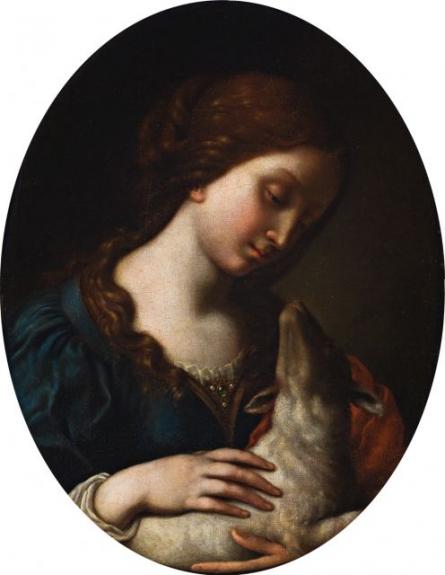 Virgin With A Lamb