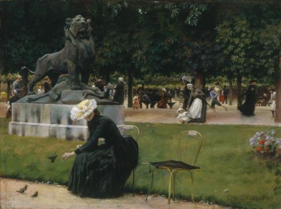 In The Luxembourg Garden