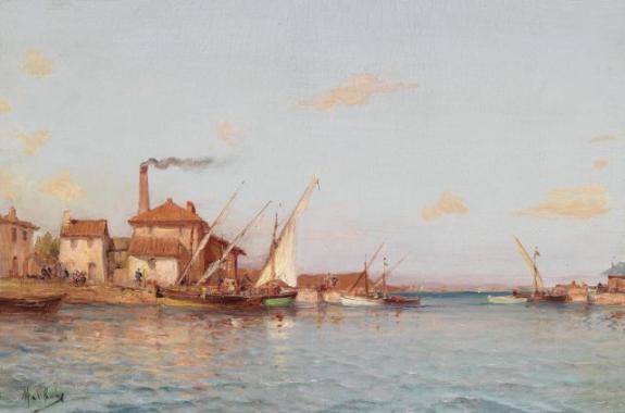 View of A Harbour In The South