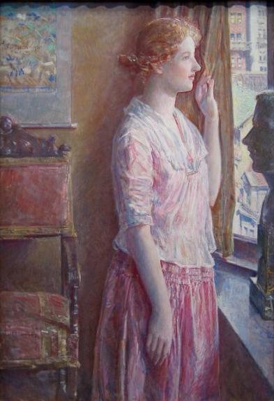 Easter Morning (Portrait At A New York Window)