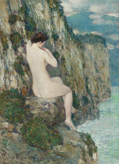 Nude On The Cliffs