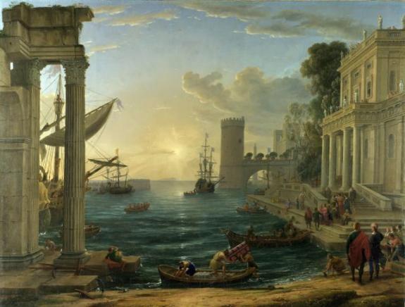Disembarkkation Of Cleopatra At Tarsus