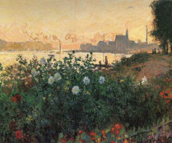 Flowered Riverbank, Argenteuil