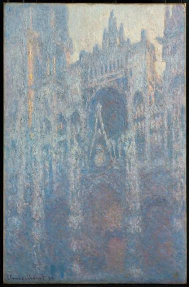 The Portal Of Rouen Cathedral In Morning Light