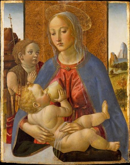 Madonna And Child With The Young Saint John The Baptist