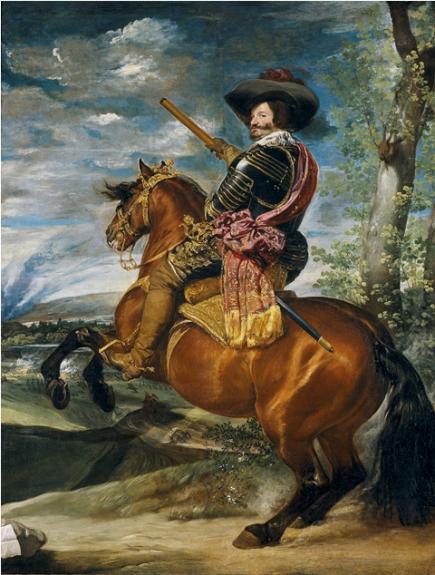 Equestrian Portrait of The Count Duke Of Olivares
