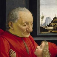 An Old Man and his Grandson (Ritratto Di Nonno Con Nipote)