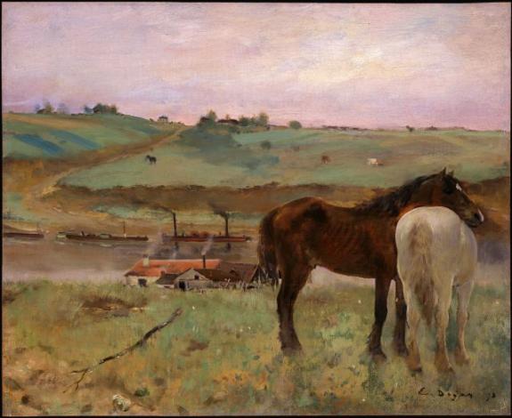 Horses In A Meadow