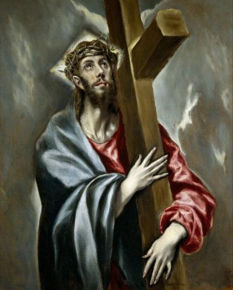 Christ Clasping The Cross