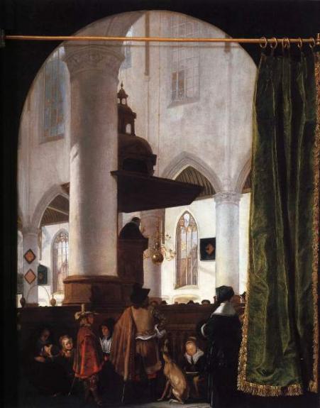 A Sermon In The Oude Kerk, Delft