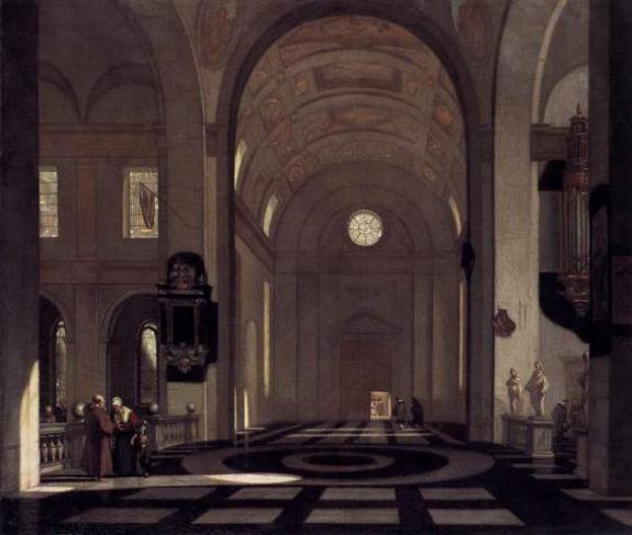 Interior Of A Baroque Church