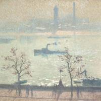 View Of The Thames From The Embankment