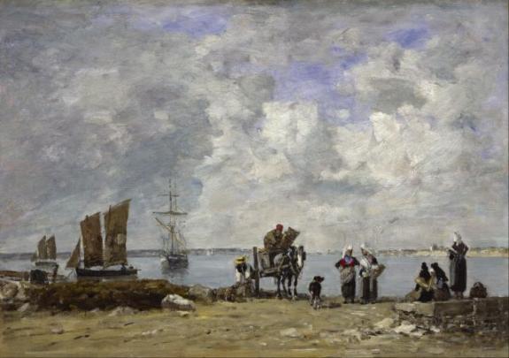 Fishermen S Wives At The Seaside