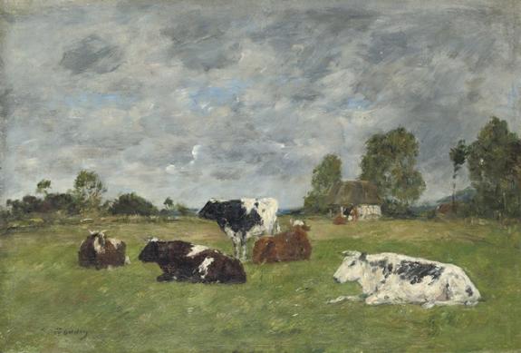 Vaches Aux Pgturage