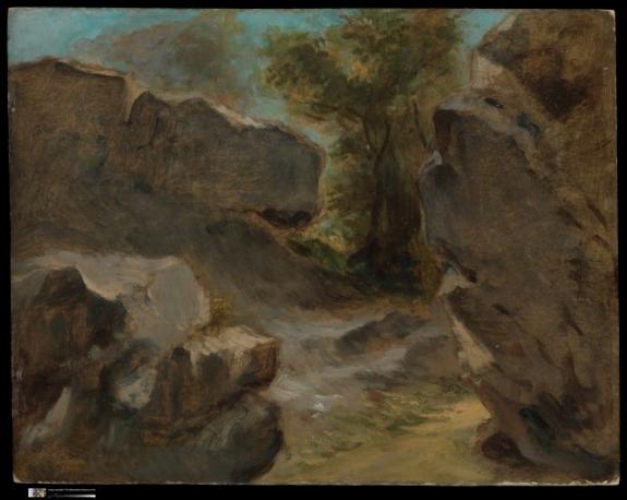Landscape With Rocks, Augerville