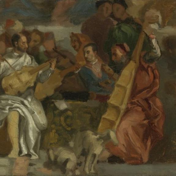 Musicians (after a detail from Veronese's The Marriage at Cana),
