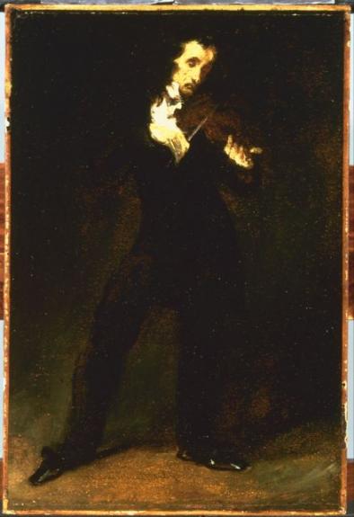 Portrait of Paganini