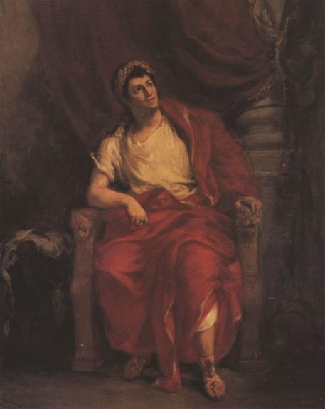 The French Actor Talma As Nero In The Play Britannicus By Jean Racine