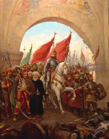 Entering to Constantinople