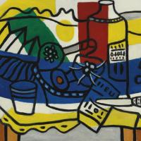 Nature Morte En Bleu