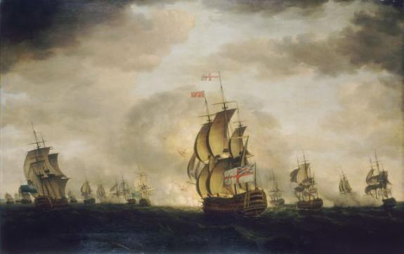 The Moonlight Battle off Cape St. Vincent