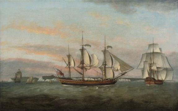 The Three-masted Merchantman