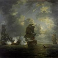 The Capture Of The Foudroyant By Hms Monmouth
