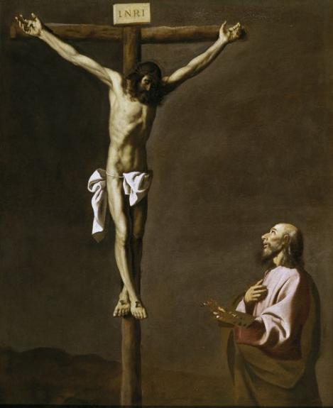 Saint Luke Painting The Crucifixion