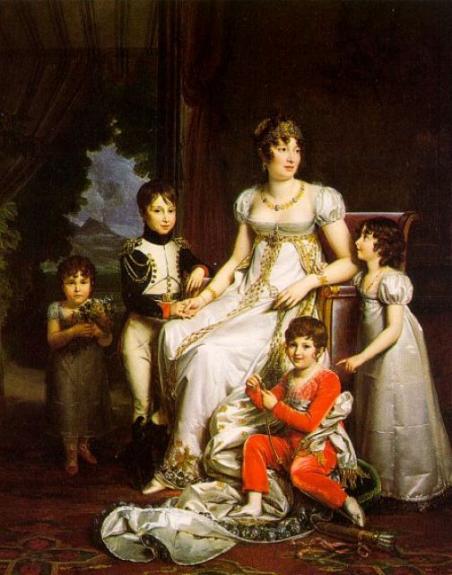 Caroline Murat And Her Children