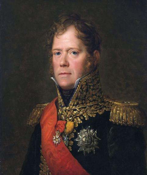 Portrait of Michel Ney, Marshall of the French Empire, Duc of Elchingen, Prince of Moscow