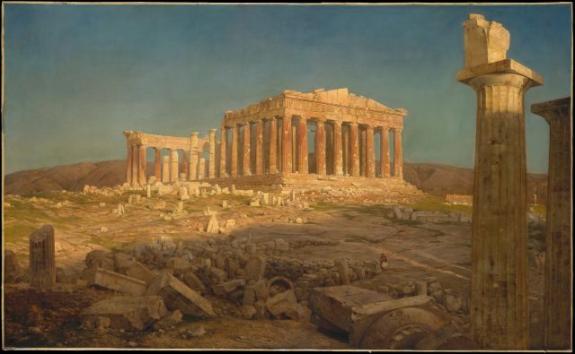 The Parthenon1871 44 12 X 72 58 In.