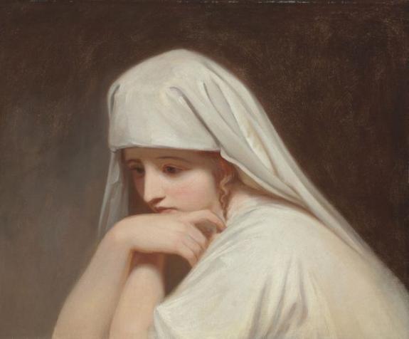 Portrait Of Emma, Lady Hamilton, As 'Contemplation'