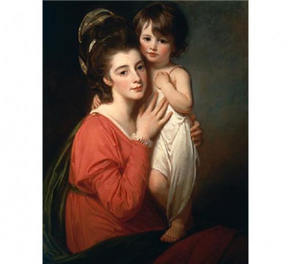 Portrait Of Mrs Henrietta Morris And Her Son John