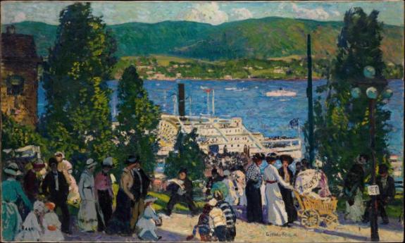 The Albany Boat 1915 36 38 X 60 14 In.